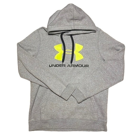 UNDER Armour Gray Hoodie‎ size medium - Picture 1 of 8